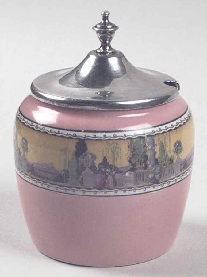 B766 Jam/Jelly & Metal Lid by Royal Winton-1