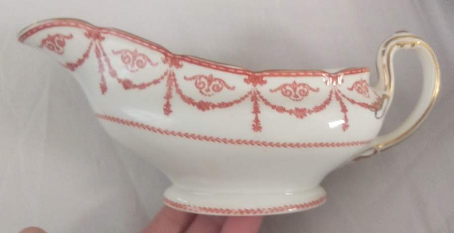 Jacobean Rust Gravy Boat by Royal Doulton-1