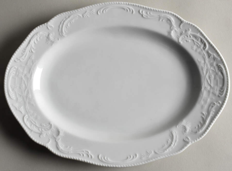 Sanssouci (Restaurant) 11" Oval Serving Platter by Rosenthal - Continental-1