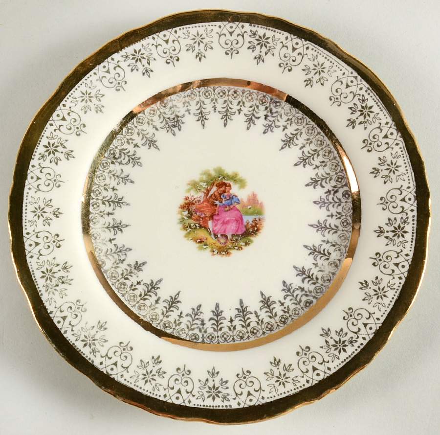 RYL117 Bread & Butter Plate by Royal (USA)-1