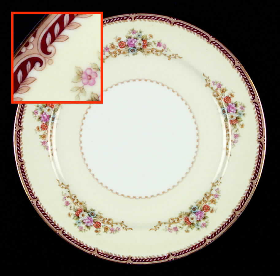 RO6 Dinner Plate by Rose (Japan)-1