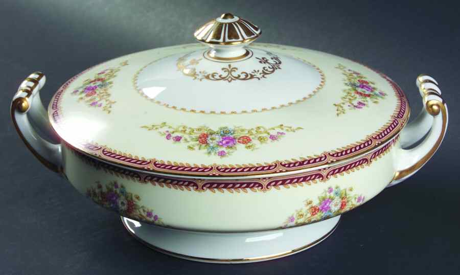 RO6 Round Covered Vegetable by Rose (Japan)-1