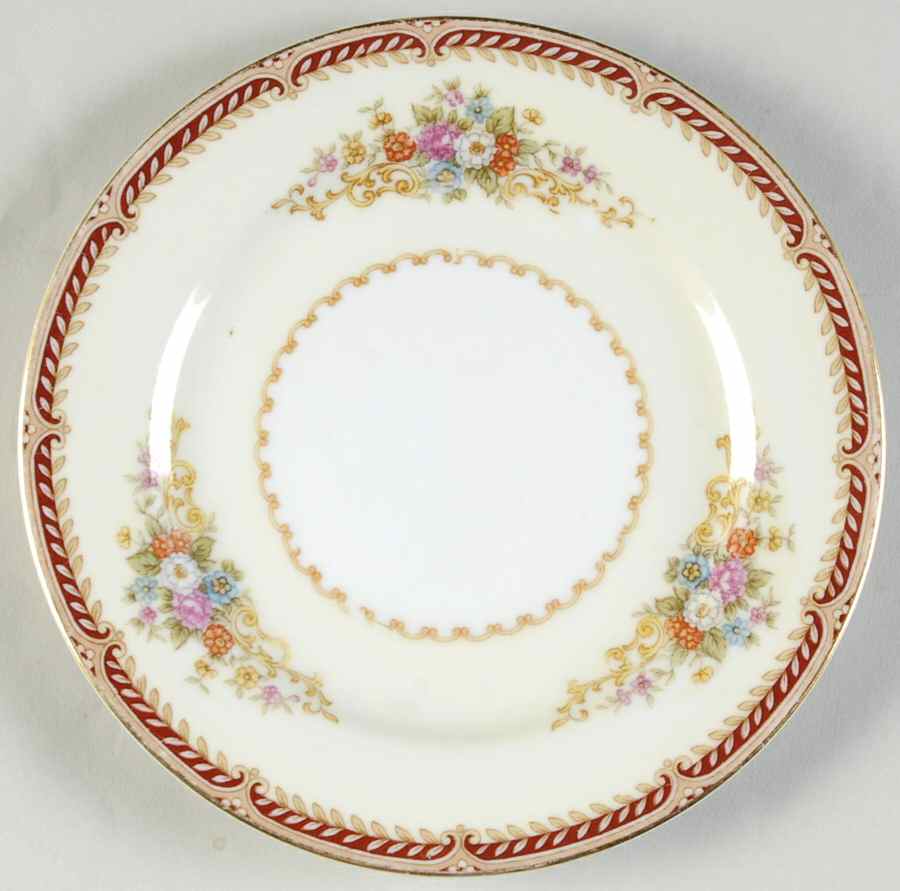 RO6 Bread & Butter Plate by Rose (Japan)-1