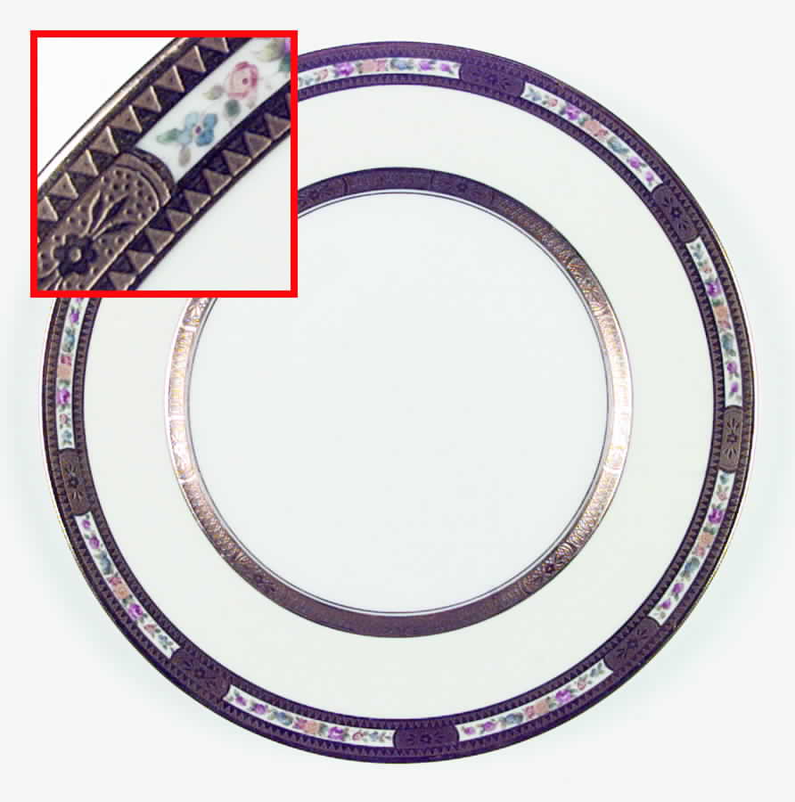 V3312 Dinner Plate by Royal Cauldon-1