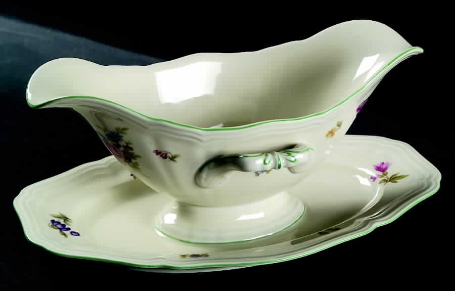 2341 Gravy Boat with Attached Underplate by Rosenthal - Continental-1