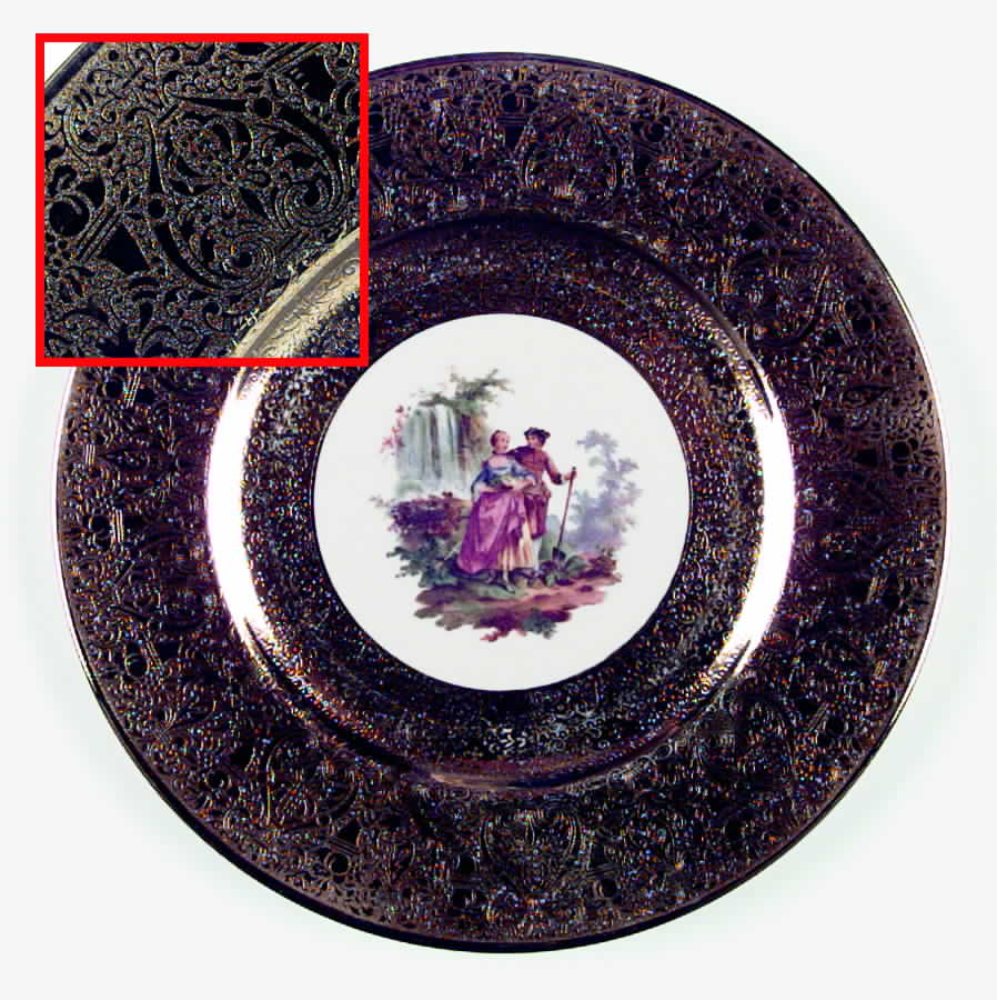 RYL122 Dinner Plate by Royal (USA)-1