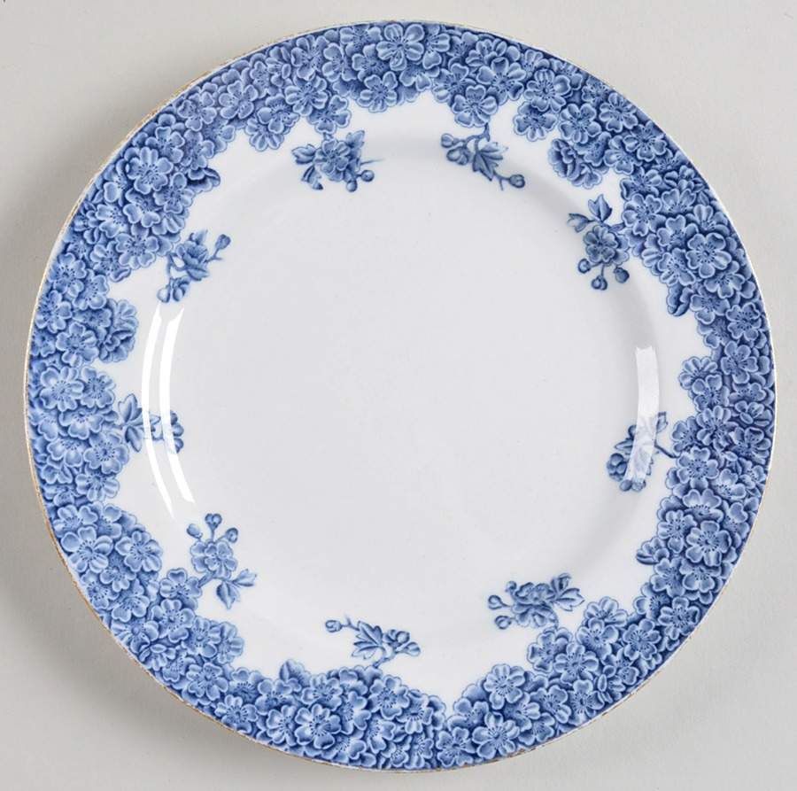 W2279 Navy Salad Plate by Royal Worcester-1