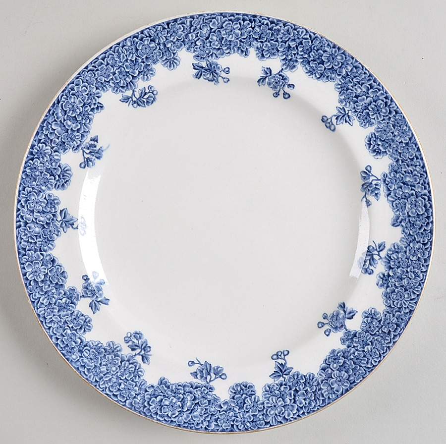 W2279 Navy Dinner Plate by Royal Worcester-1