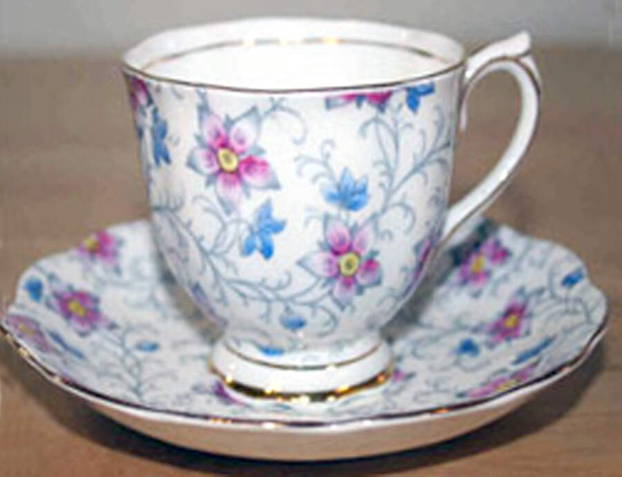 Kendal Footed Demitasse Cup & Saucer Set by Royal Albert-1