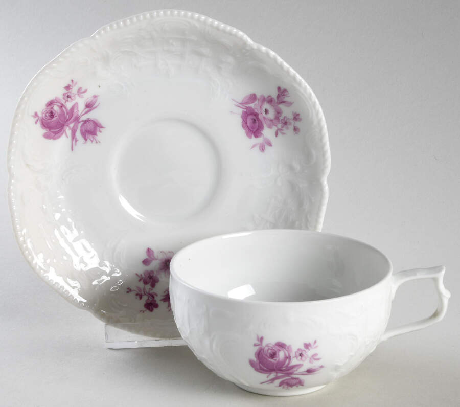 R796 Flat Cup & Saucer Set by Rosenthal - Continental-1