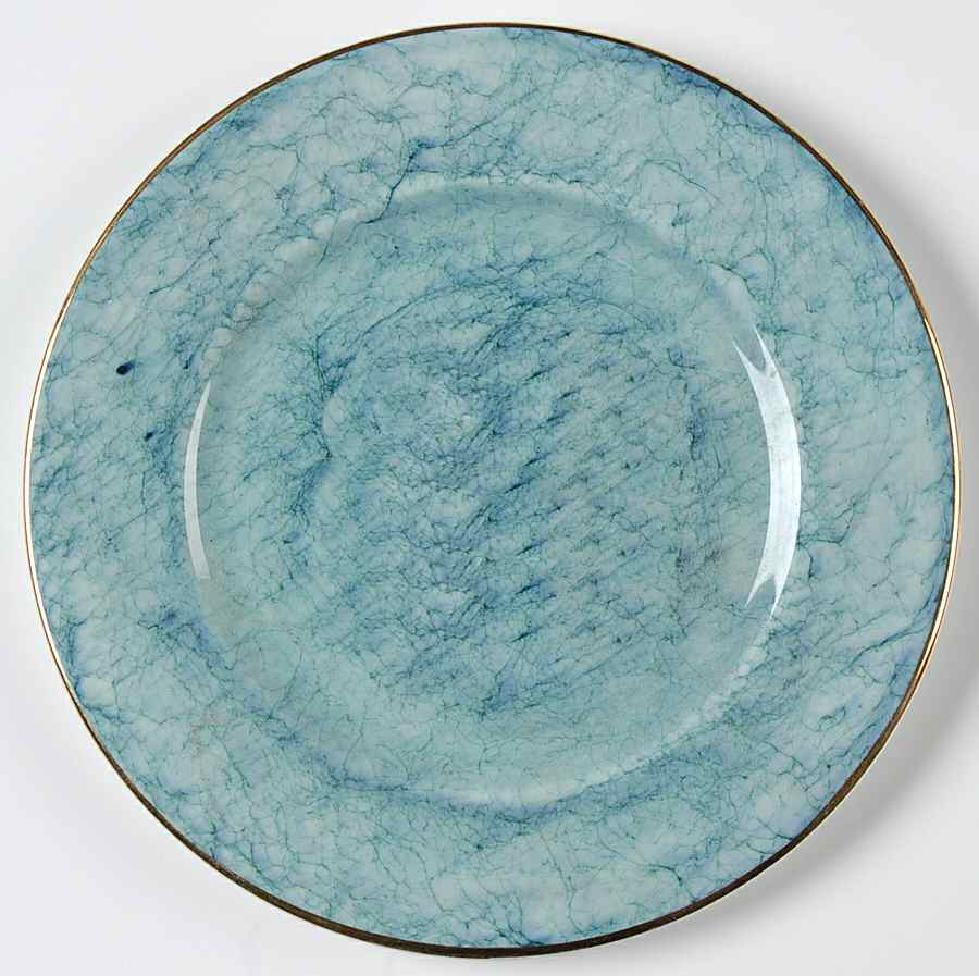 Gossamer Blue Bread & Butter Plate by Royal Albert-1