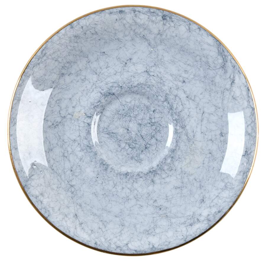 Gossamer Gray Saucer for Footed Demitasse Cup by Royal Albert-1