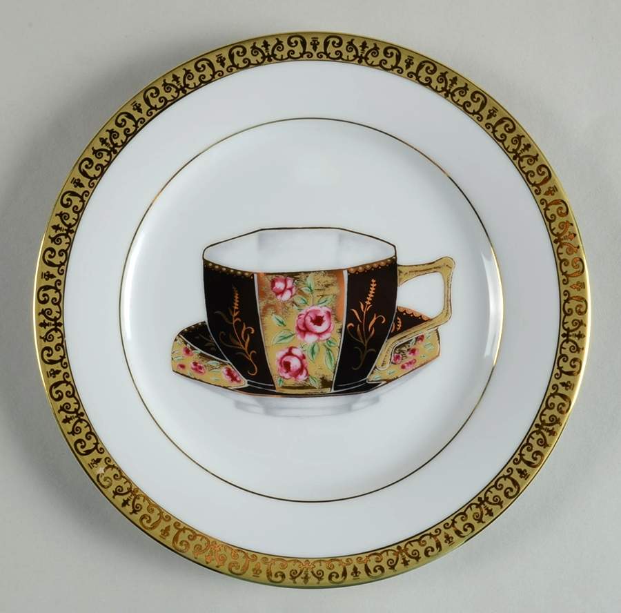 Gold Buffet Accent Salad Plate by Royal Gallery-1