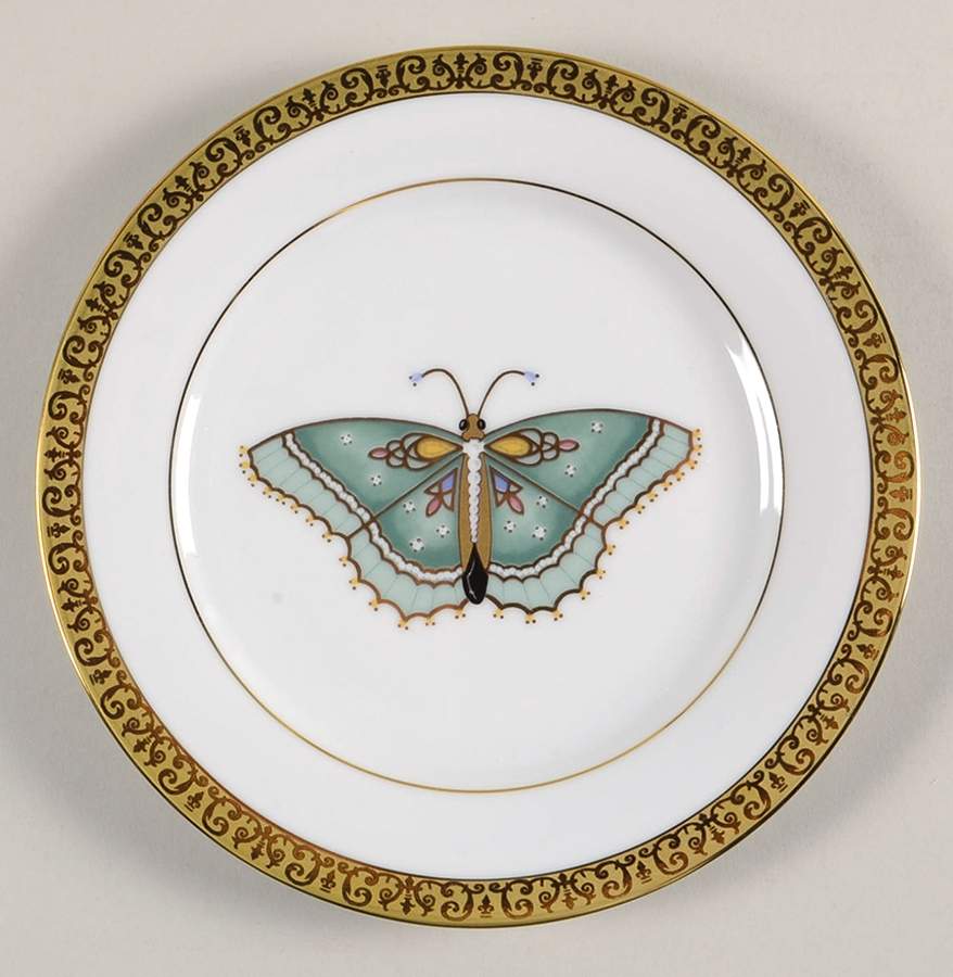 Gold Buffet Salad Plate by Royal Gallery-1