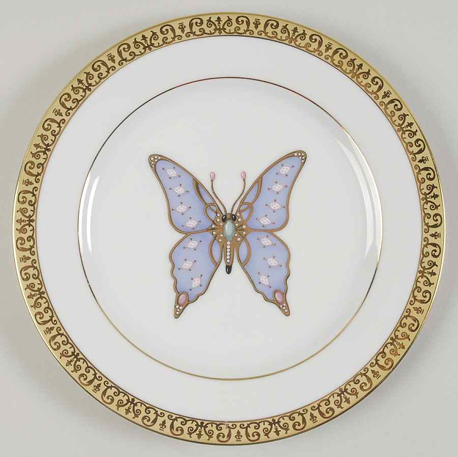 Gold Buffet Salad Plate by Royal Gallery-1