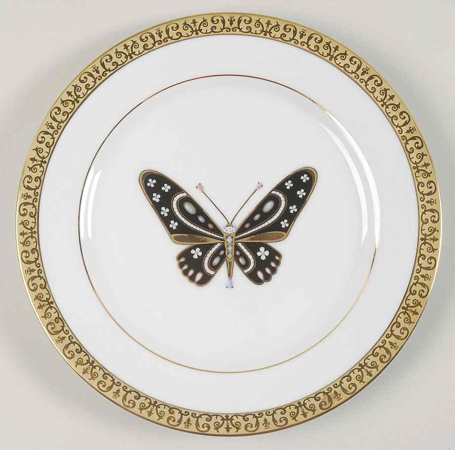 Gold Buffet Salad Plate by Royal Gallery-1