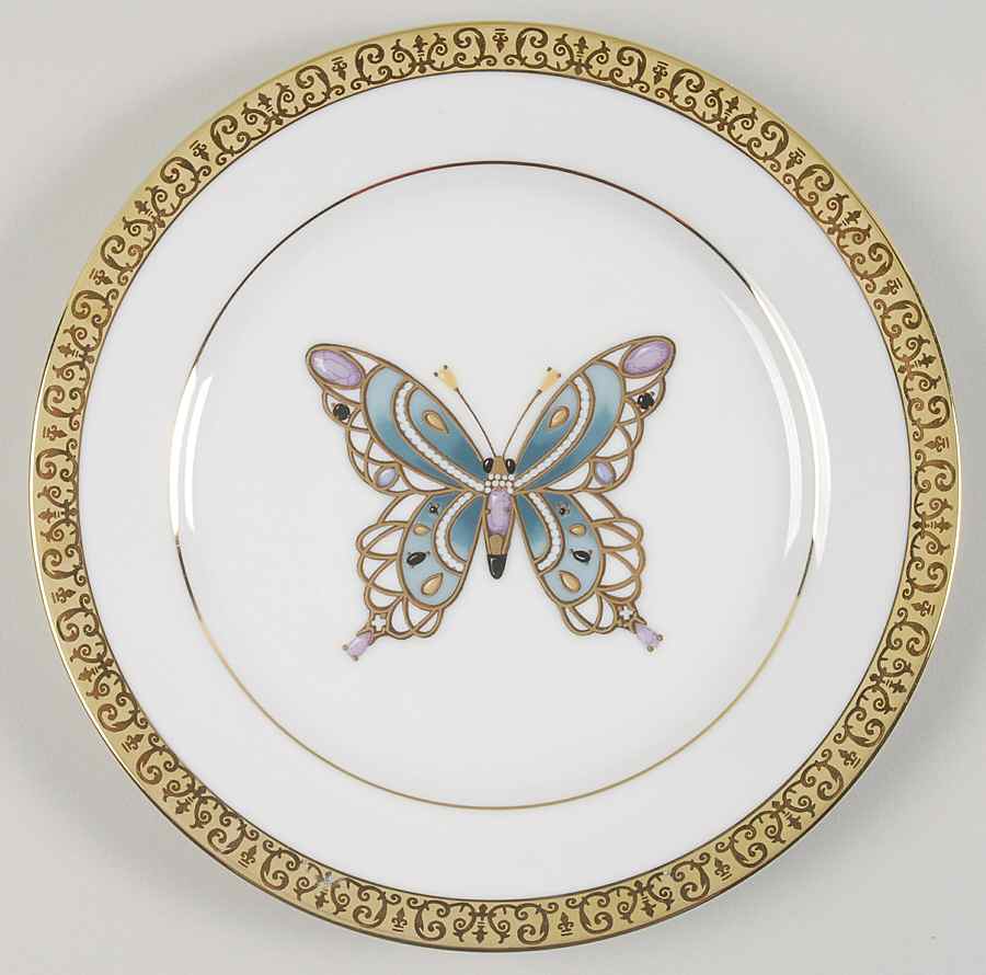 Gold Buffet Salad Plate by Royal Gallery-1