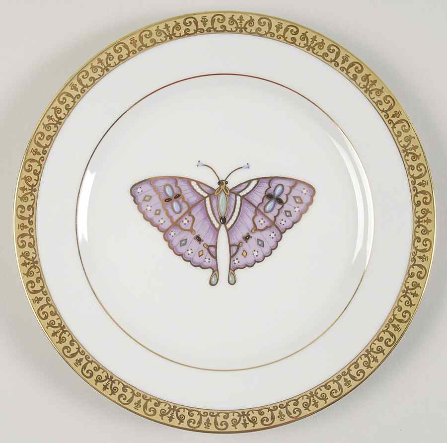 Gold Buffet Salad Plate by Royal Gallery-1