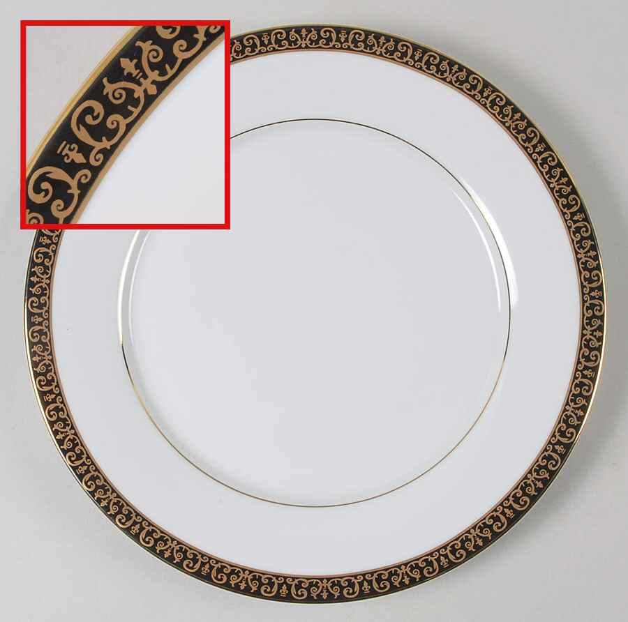 Gold Buffet Accent Dinner Plate by Royal Gallery-1