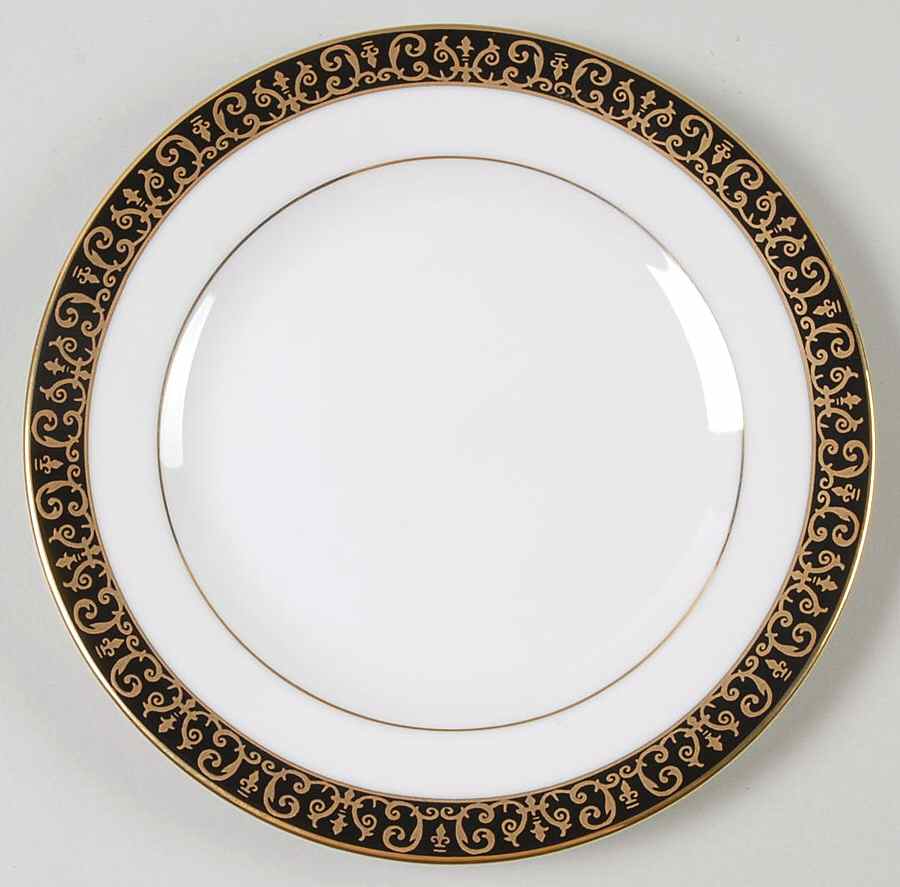 Gold Buffet Bread & Butter Plate by Royal Gallery-1