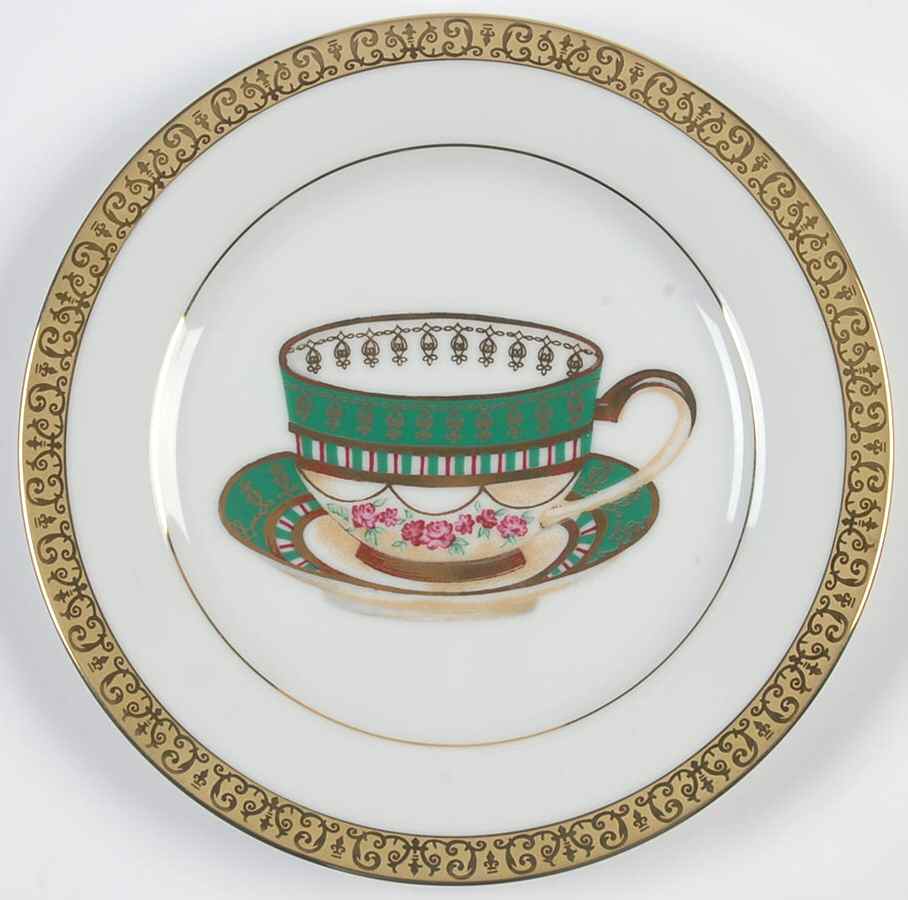 Gold Buffet Accent Salad Plate by Royal Gallery-1