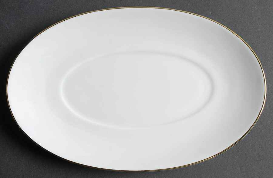 Gold Buffet Underplate for Gravy Boat by Royal Gallery-1