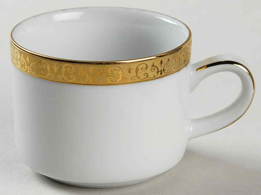 Gold Buffet Flat Demitasse Cup by Royal Gallery-1