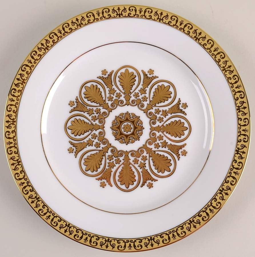 Gold Buffet Accent Salad Plate by Royal Gallery-1