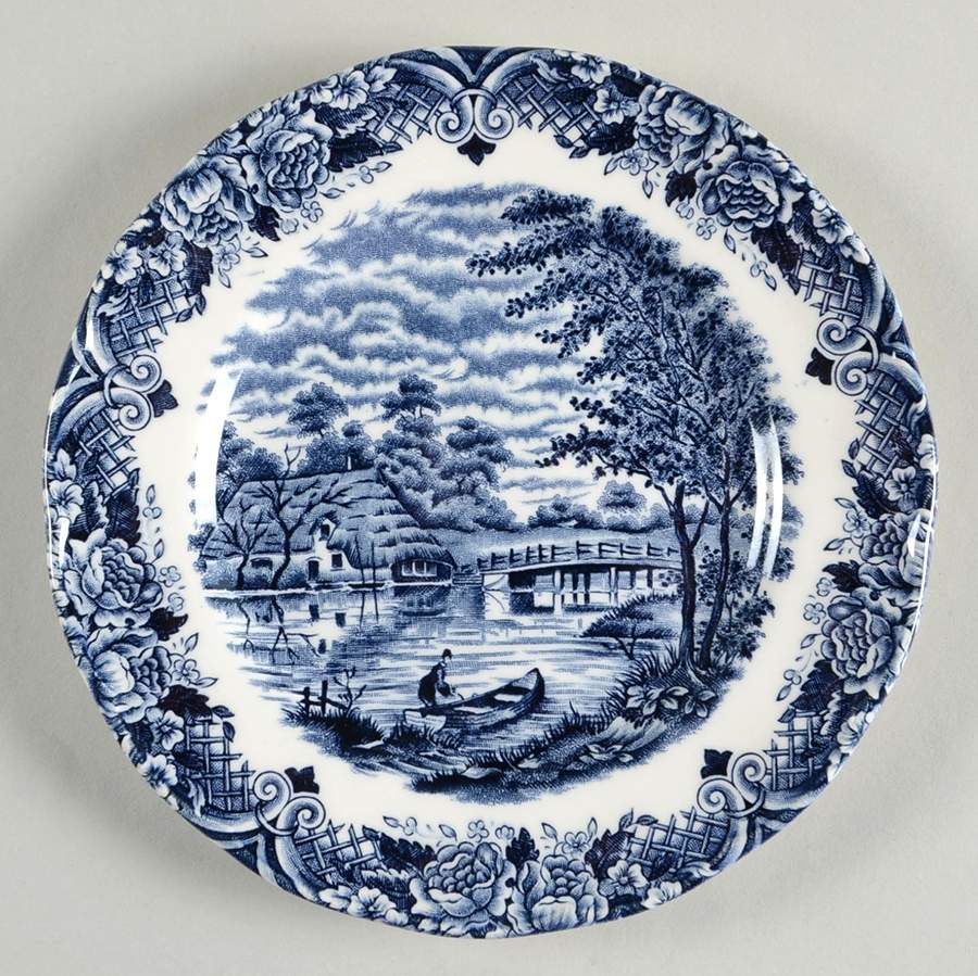 RT1 Bread & Butter Plate by Royal Art (England)-1