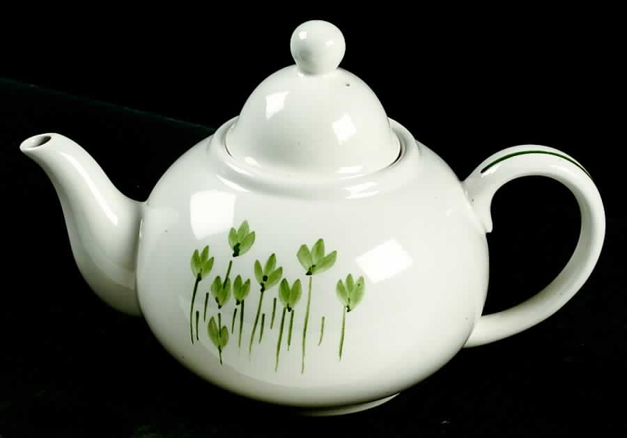 Lemongrass Teapot & Lid by Retroneu-1