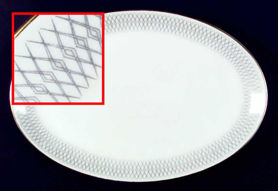 ROT161 11" Oval Serving Platter by Royal Tettau-1
