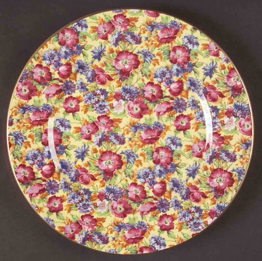 Royalty (Bone, Circa 1995) Salad Plate by Royal Winton-1