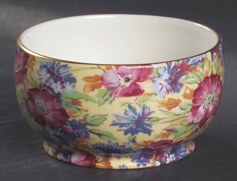 Royalty (Bone, Circa 1995) Open Sugar Bowl by Royal Winton-1