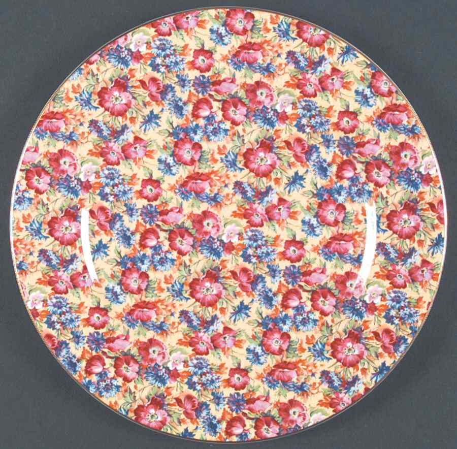 Royalty (Bone, Circa 1995) Dinner Plate by Royal Winton-1