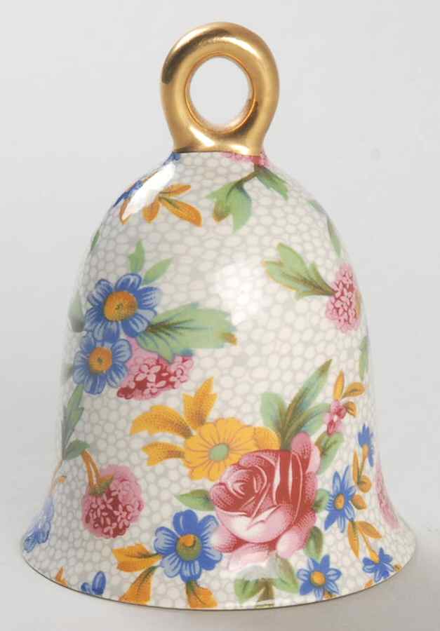 Old Cottage (Circa 1995, White) Bell by Royal Winton-1