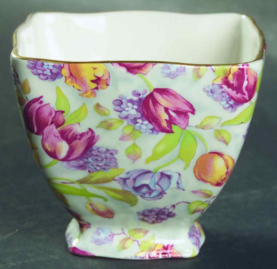 Stratford (Earhenware, Intro 2000) Open Sugar Bowl by Royal Winton-1