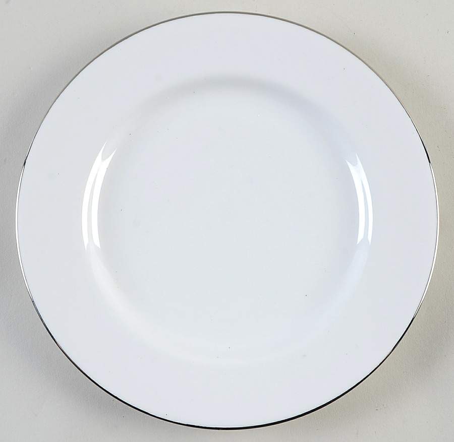 Classic Platinum Salad Plate by Royal Worcester-1