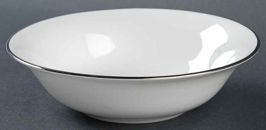 Classic Platinum Coupe Cereal Bowl by Royal Worcester-1