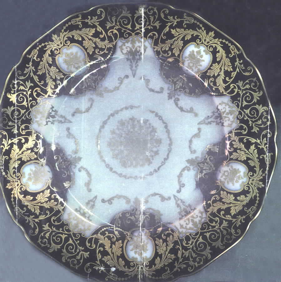 ROY5 Dinner Plate by Royal York (Germany)-1