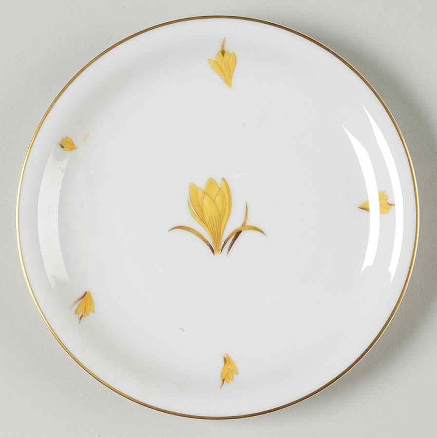 Golden Crocus Bread & Butter Plate by Rosenthal - Continental-1