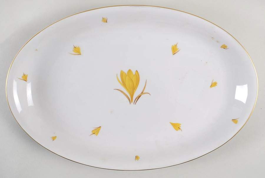 Golden Crocus 15" Oval Serving Platter by Rosenthal - Continental-1