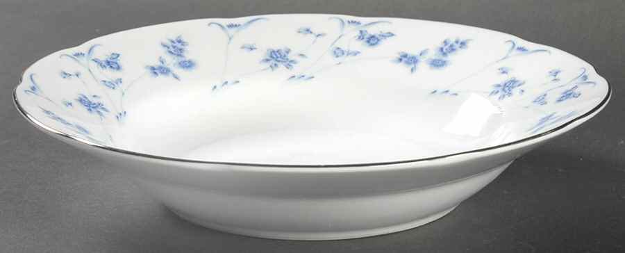Blue Dawn Large Rim Soup Bowl by Red Sea-1