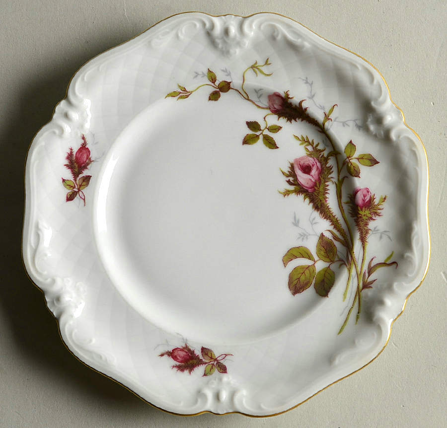Rose Brier Bread & Butter Plate by Royal Heidelberg-1