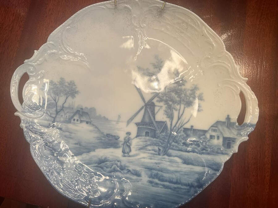 Delft Sanssouci Handled Cake Plate by Rosenthal - Continental-1