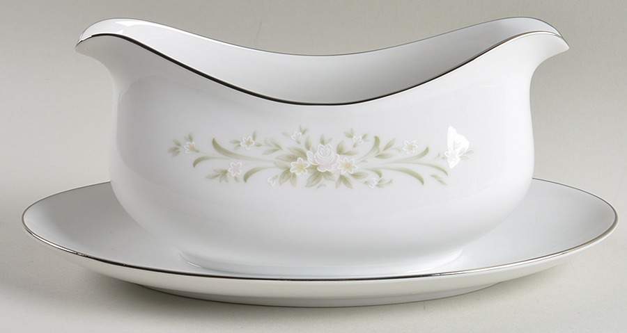 Larksong Gravy Boat with Attached Underplate by Royal Prestige-1