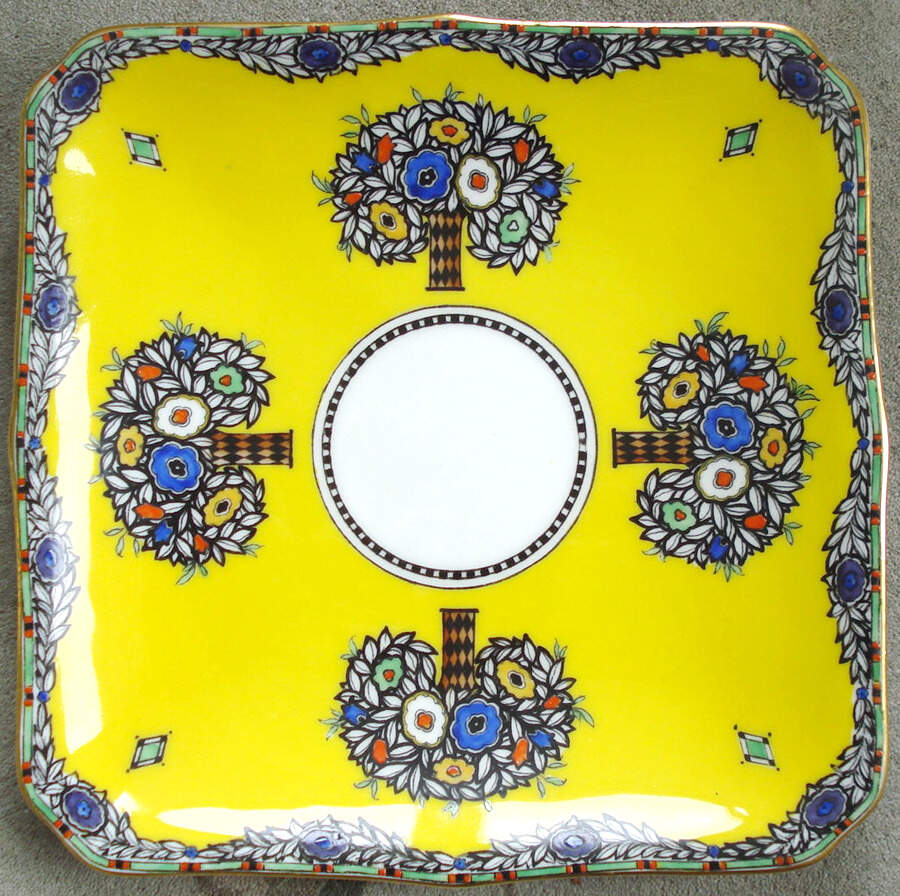 C1381 Square Salad Plate by Royal Worcester-1