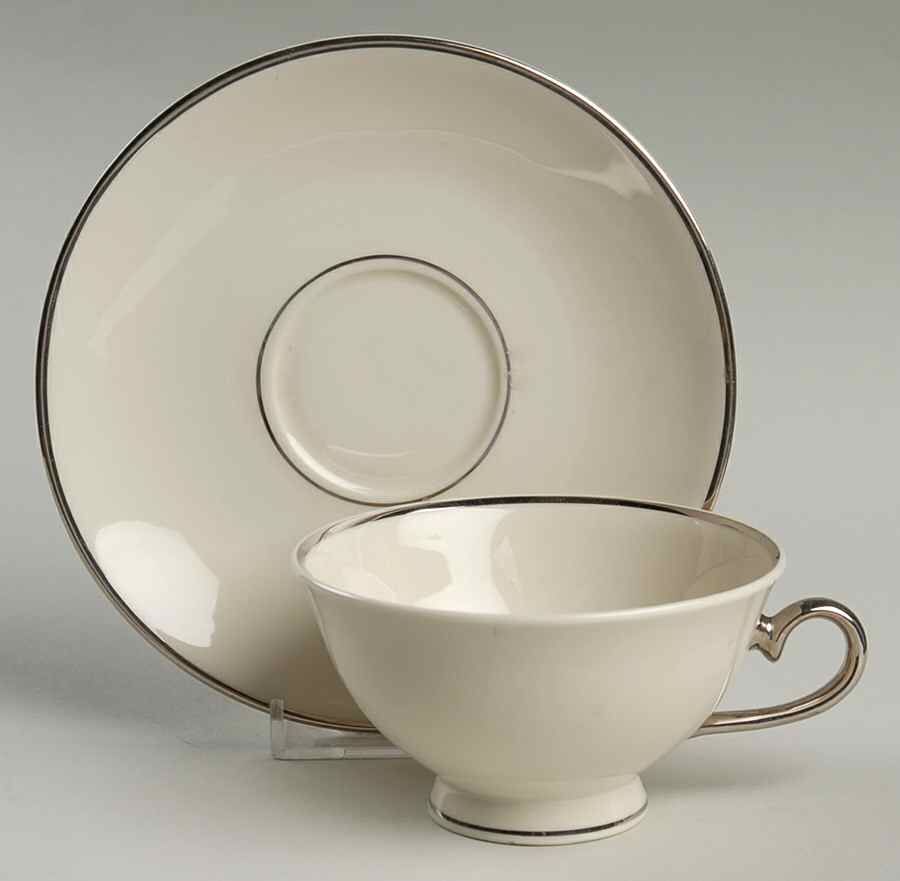 Valor Footed Cup & Saucer Set by Royal Jackson-1