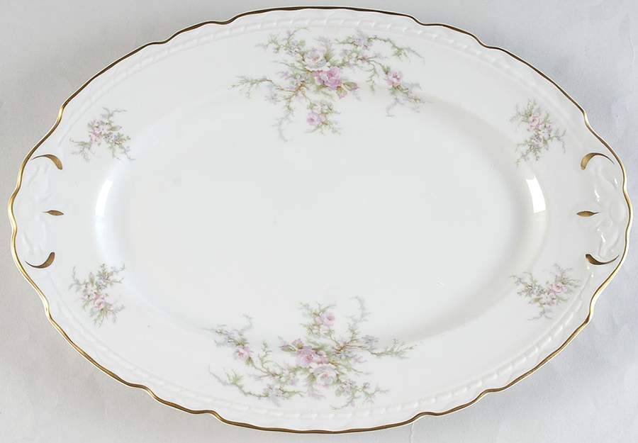 RYA8 13" Oval Serving Platter by Royal Chatham-1