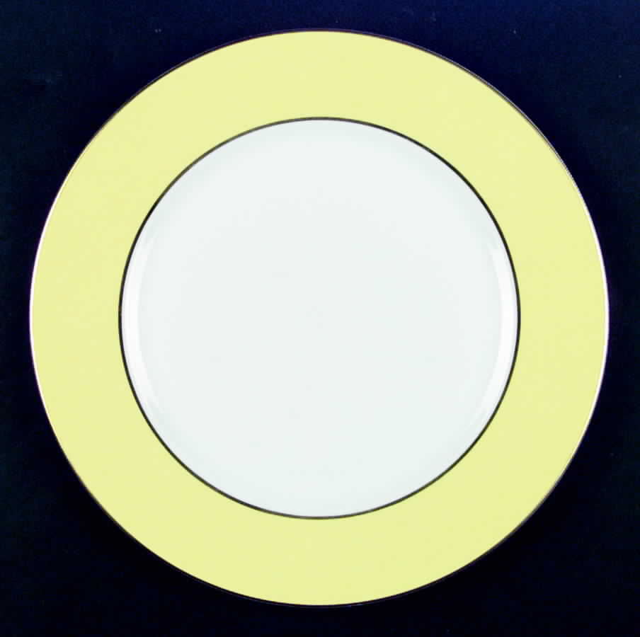 Horizon Yellow (Jaune Citron) Service Plate (Charger) by Raynaud-1