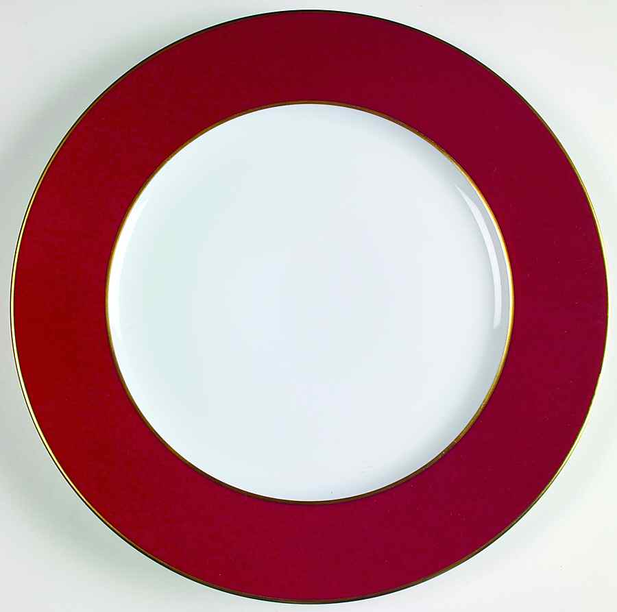 Horizon Red (Rouge Framboise) Service Plate (Charger) by Raynaud-1